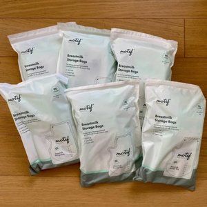 NEW - Motif Medical Breastmilk Storage Bags - 90 count - Set of 6